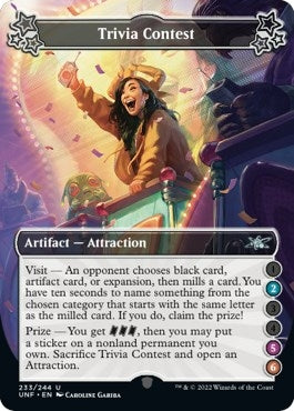 Image for Trivia Contest (2-5-6) (233) (Unfinity) - Magic: The Gathering