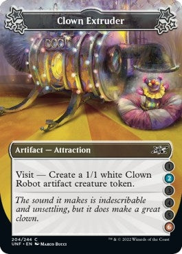 Image for Clown Extruder (2-6) (204) (Unfinity) - Magic: The Gathering