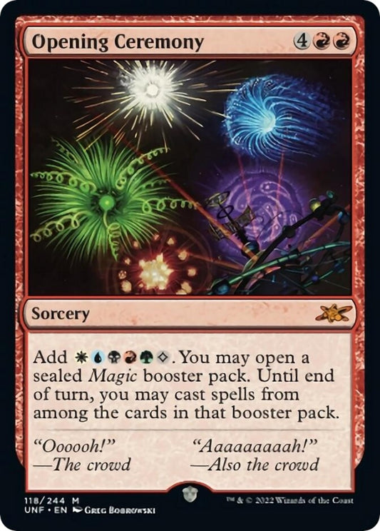 Image for Opening Ceremony (118) (Unfinity) - Magic: The Gathering