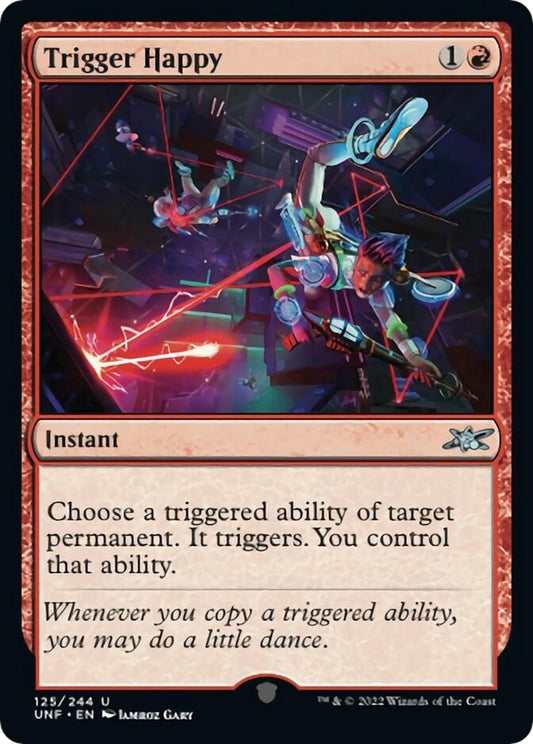 Image for Trigger Happy (125) (Unfinity) - Magic: The Gathering