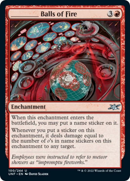 Image for _____ Balls of Fire (100) (Unfinity) - Magic: The Gathering