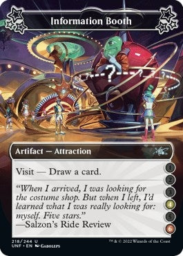 Image for Information Booth (4-6) (218) (Unfinity) - Magic: The Gathering