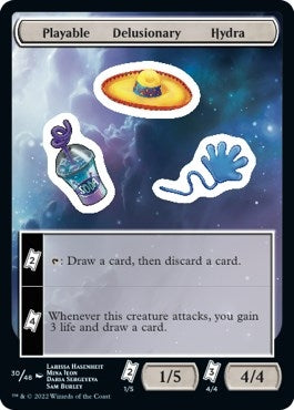Image for Playable Delusionary Hydra (30) (Unfinity) - Magic: The Gathering