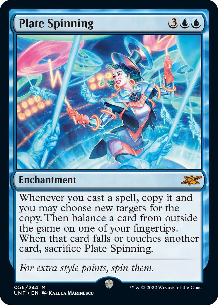Image for Plate Spinning (56) (Unfinity) - Magic: The Gathering