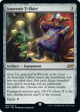 Image for Souvenir T-Shirt (192) (Unfinity) - Magic: The Gathering