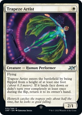Image for Trapeze Artist (32) (Unfinity) - Magic: The Gathering