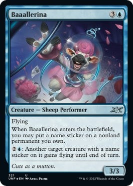 Image for Baaallerina (Galaxy Foil) (321) (Unfinity) - Magic: The Gathering