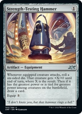 Image for Strength-Testing Hammer (193) (Unfinity) - Magic: The Gathering