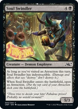 Image for Soul Swindler (93) (Unfinity) - Magic: The Gathering