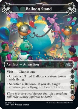 Image for Balloon Stand (4-6) (200) (Unfinity) - Magic: The Gathering