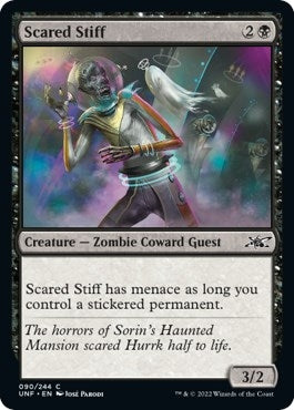 Image for Scared Stiff (90) (Unfinity) - Magic: The Gathering