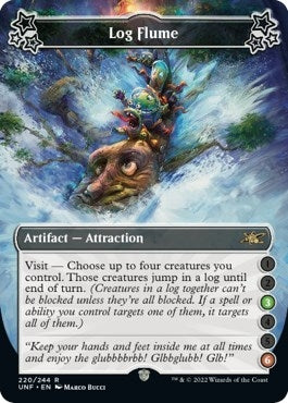 Image for Log Flume (3-6) (220) (Unfinity) - Magic: The Gathering
