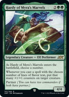 Image for Hardy of Myra's Marvels (141) (Unfinity) - Magic: The Gathering