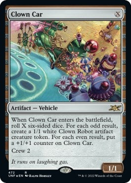 Image for Clown Car (Galaxy Foil) (472) (Unfinity) - Magic: The Gathering