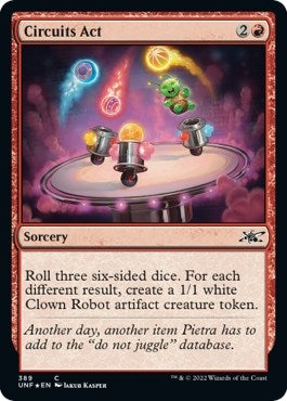 Image for Circuits Act (Galaxy Foil) (389) (Unfinity) - Magic: The Gathering