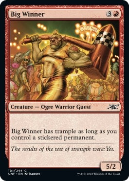 Image for Big Winner (101) (Unfinity) - Magic: The Gathering