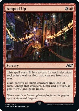 Image for Amped Up (98) (Unfinity) - Magic: The Gathering