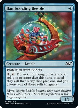 Image for Bamboozling Beeble (37) (Unfinity) - Magic: The Gathering