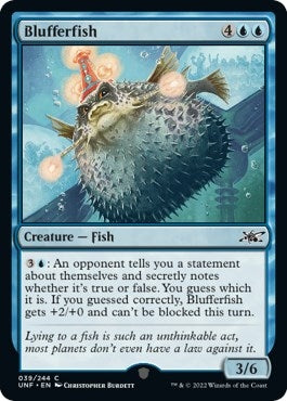 Image for Blufferfish (39) (Unfinity) - Magic: The Gathering