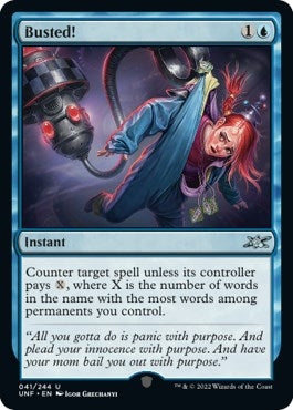 Image for Busted! (41) (Unfinity) - Magic: The Gathering