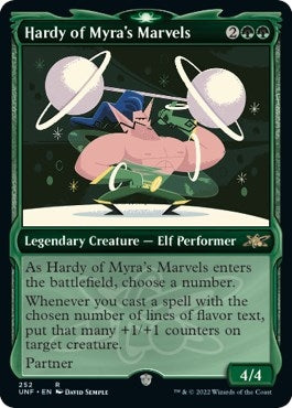 Image for Hardy of Myra's Marvels (Showcase) (252) (Unfinity) - Magic: The Gathering