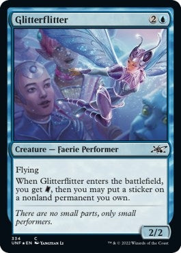 Image for Glitterflitter (Galaxy Foil) (334) (Unfinity) - Magic: The Gathering