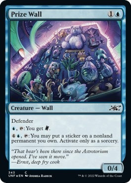 Image for Prize Wall (Galaxy Foil) (343) (Unfinity) - Magic: The Gathering