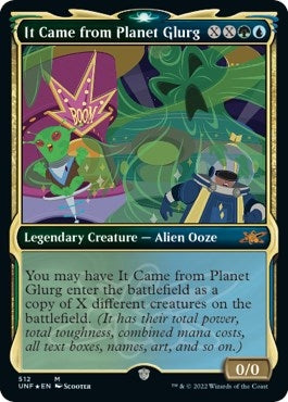 Image for It Came from Planet Glurg (Showcase) (Galaxy Foil) (512) (Unfinity) - Magic: The Gathering