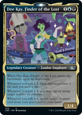 Image for Dee Kay, Finder of the Lost (Showcase) (259) (Unfinity) - Magic: The Gathering