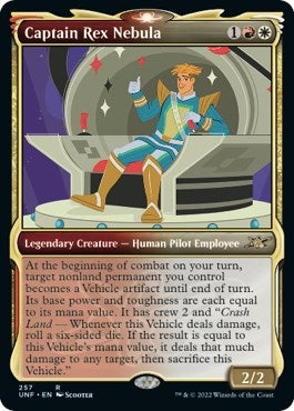 Image for Captain Rex Nebula (Showcase) (257) (Unfinity) - Magic: The Gathering