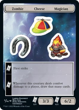 Image for Zombie Cheese Magician (6) (Unfinity) - Magic: The Gathering