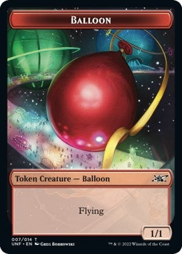 Image for Balloon Token (7) (Unfinity) - Magic: The Gathering