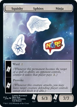 Image for Squishy Sphinx Ninja (37) (Unfinity) - Magic: The Gathering