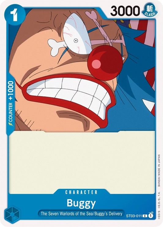 Image for Buggy (ST03-011) (Starter Deck 3: The Seven Warlords of The Sea) - One Piece Card Game