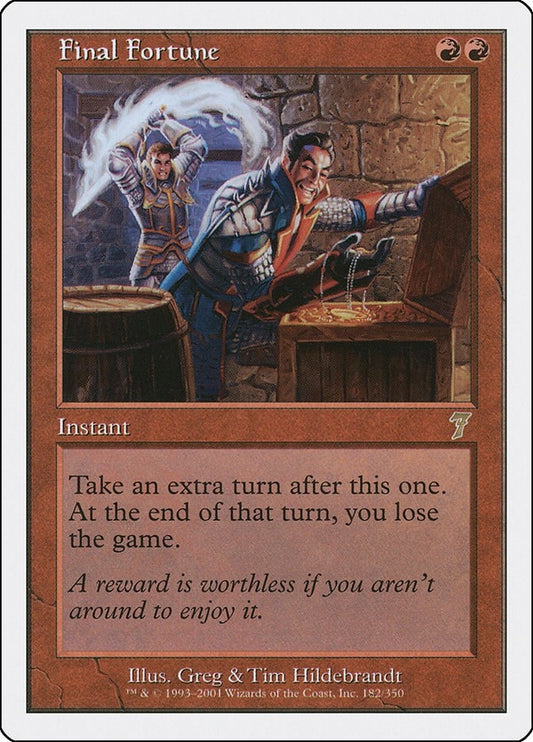 Image for Final Fortune (182) (7th Edition) - Magic: The Gathering