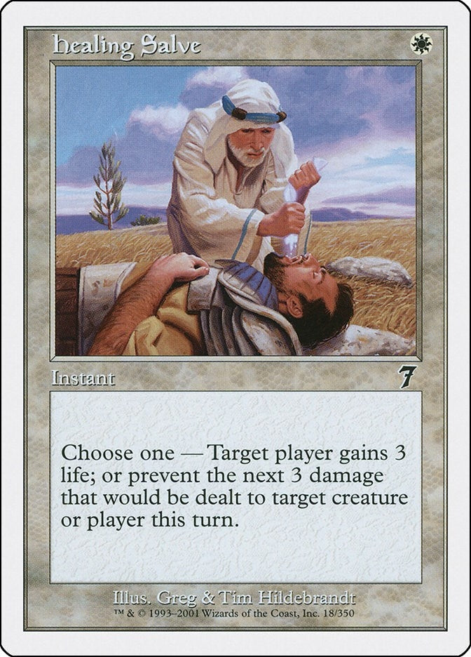 Image for Healing Salve (18) (7th Edition) - Magic: The Gathering
