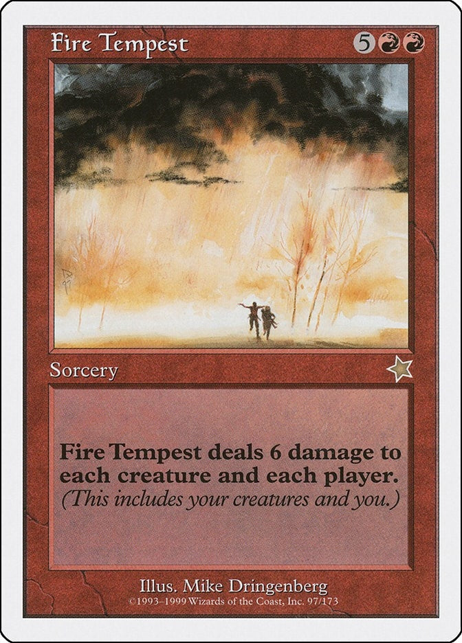 Image for Fire Tempest (97) (Starter 1999) - Magic: The Gathering