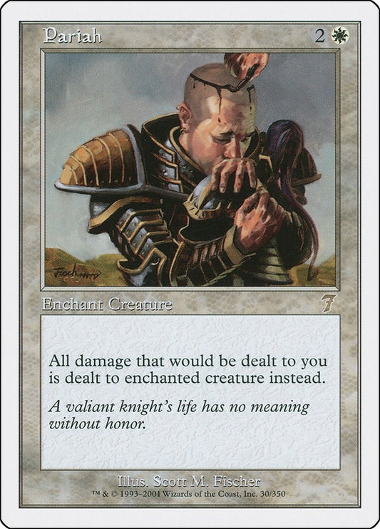 Image for Pariah (30) (7th Edition) - Magic: The Gathering