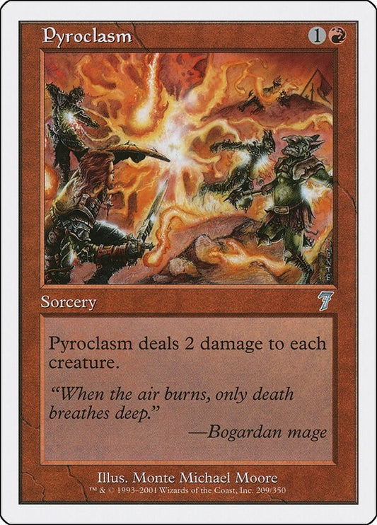 Image for Pyroclasm (209) (7th Edition) - Magic: The Gathering