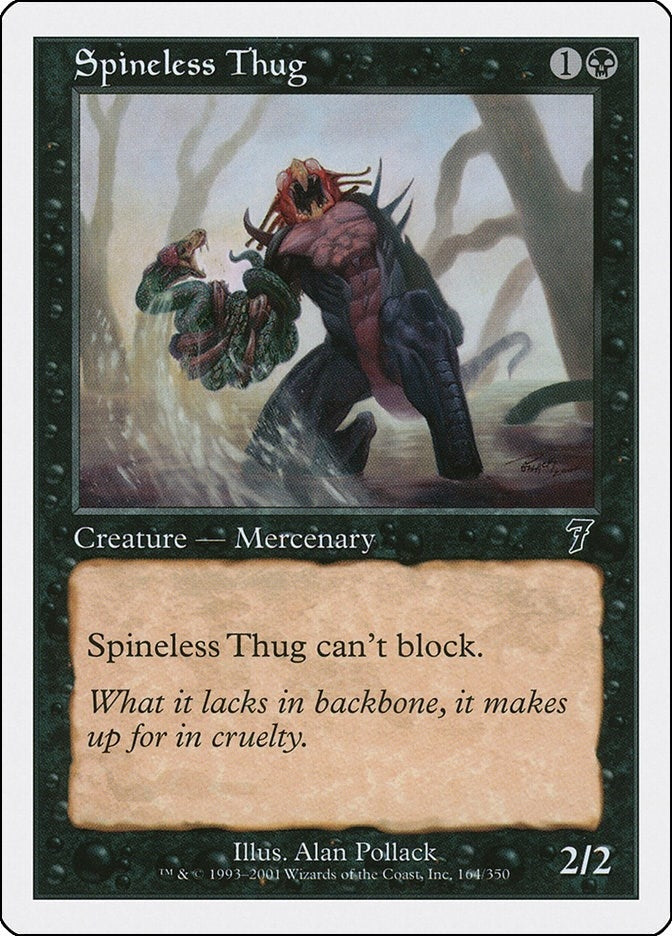 Image for Spineless Thug (164) (7th Edition) - Magic: The Gathering