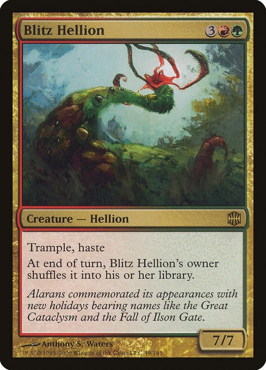 Image for Blitz Hellion (49) (Alara Reborn) - Magic: The Gathering