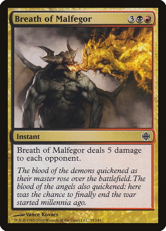 Image for Breath of Malfegor (35) (Alara Reborn) - Magic: The Gathering