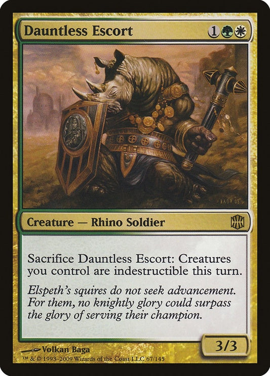 Image for Dauntless Escort (67) (Alara Reborn) - Magic: The Gathering