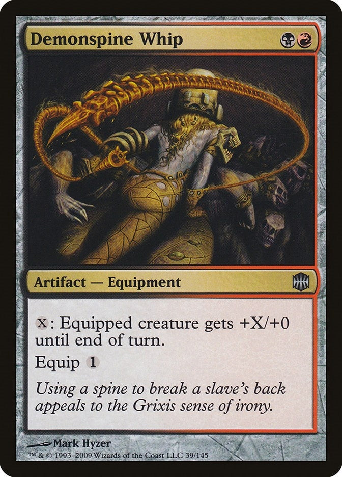 Image for Demonspine Whip (39) (Alara Reborn) - Magic: The Gathering