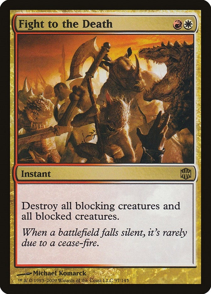Image for Fight to the Death (97) (Alara Reborn) - Magic: The Gathering