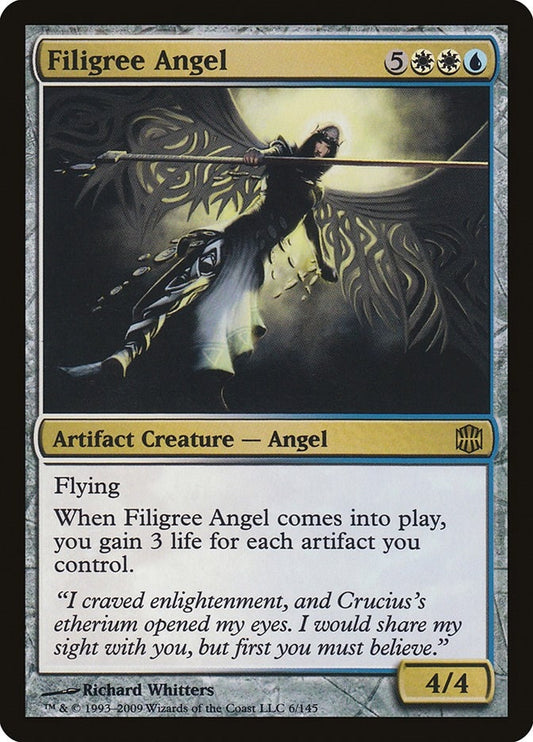 Image for Filigree Angel (6) (Alara Reborn) - Magic: The Gathering
