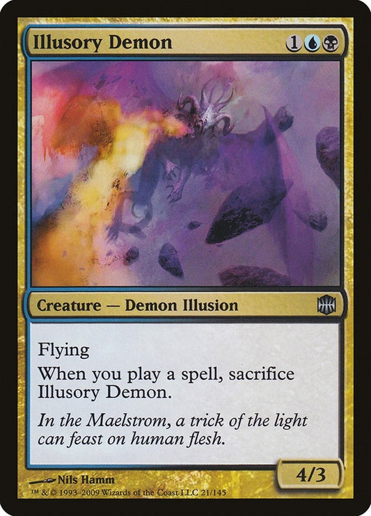 Image for Illusory Demon (21) (Alara Reborn) - Magic: The Gathering