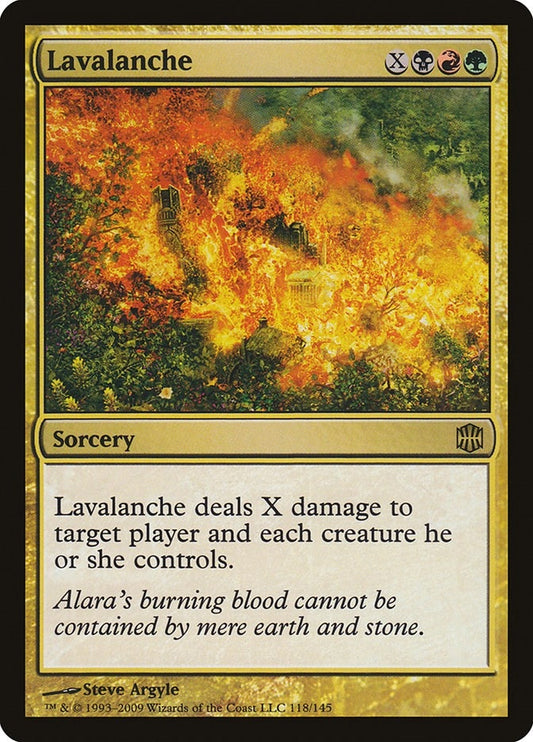 Image for Lavalanche (118) (Alara Reborn) - Magic: The Gathering