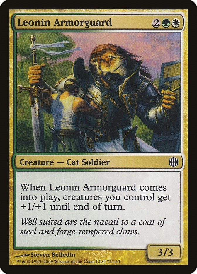 Image for Leonin Armorguard (72) (Alara Reborn) - Magic: The Gathering