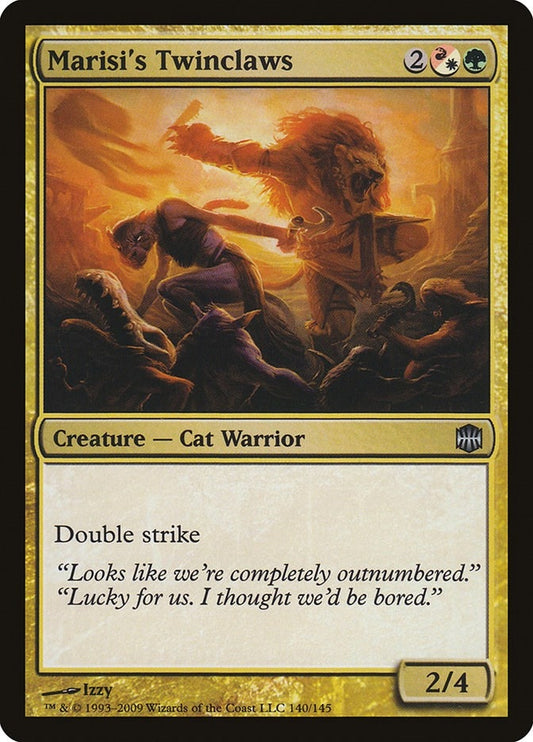 Image for Marisi's Twinclaws (140) (Alara Reborn) - Magic: The Gathering